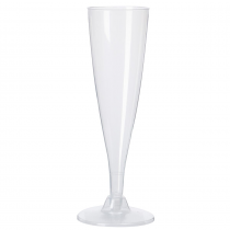 Champagneglas, 130 Ml., Genanvendelige