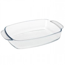 Ovnfast glasfad, 22x17 cm.