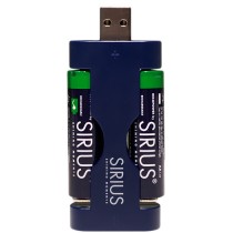 USB-oplader, AA-Batterier