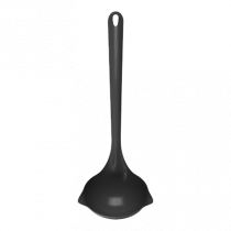 Suppeske, 30 Cm, Sort Nylon