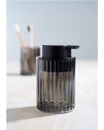 Sæbedispenser, Grå, Glas