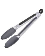 Serveringstang Stål/Silikone 27 Cm.