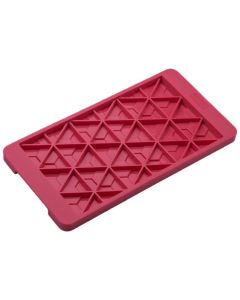 Chokoladeform Silikone 12 x 23,5 x 3 Cm.